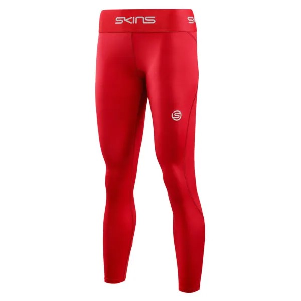 Компрессионные брюки S1 Long Tights SKINS, цвет rot