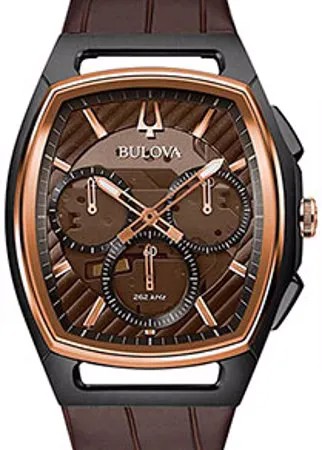 Японские наручные  мужские часы Bulova 98A264. Коллекция CURV
