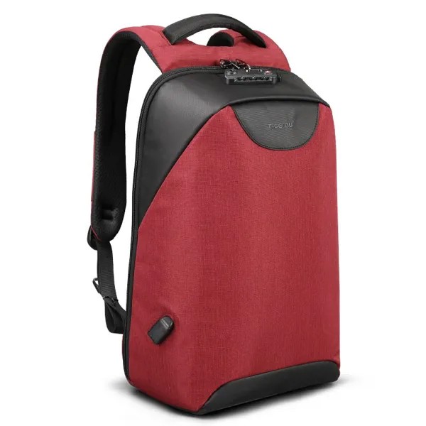 Рюкзак мужской Tigernu T-B3611 красный, 46х31х15 см