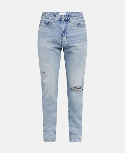 Прямые джинсы Calvin Klein Jeans, синий