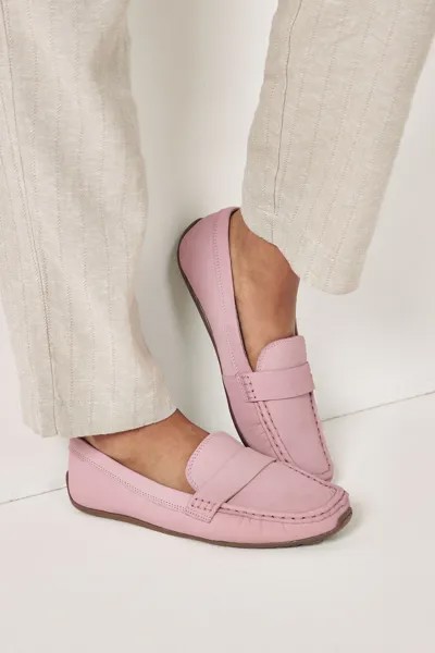 Кожаные туфли Forever Comfort для вождения Next, розовый