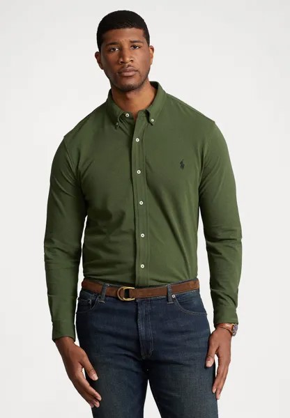 Рубашка LONG SLEEVE Polo Ralph Lauren Big & Tall, темно-зеленый