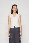 Жилет ONLMATHILDE CARO FIT VEST Only Tall, белый