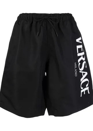 Versace плавки-шорты с логотипом