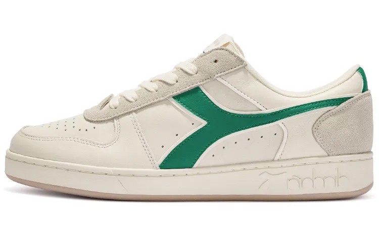 Туфли Magic Basket Lifestyle унисекс с низким верхом зеленого цвета Diadora