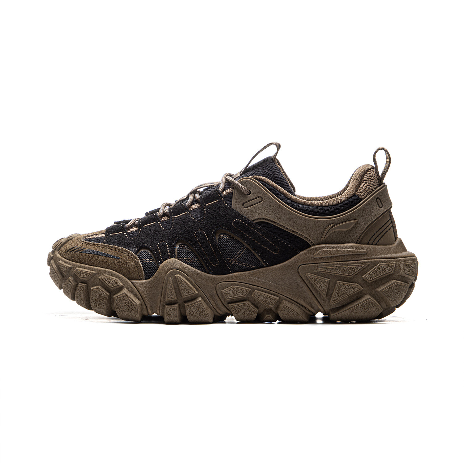 Кроссовки LINING Dunes Lifestyle Shoes Men Low-top Black/Gray, черный/серый