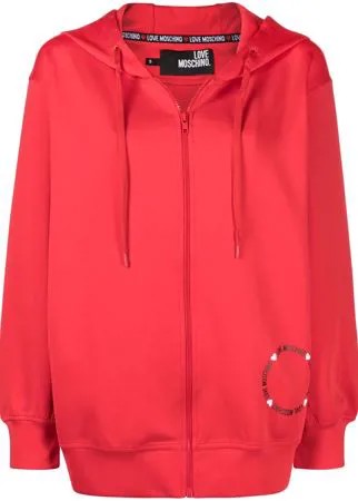 Love Moschino худи на молнии