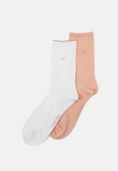 Носки CK WOMEN SOCK 2 PACK Calvin Klein Underwear, белый