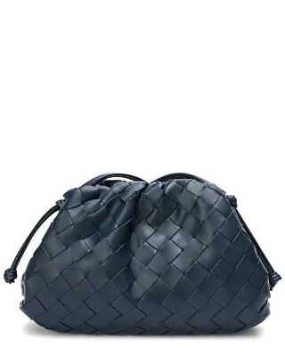 Женская тканая кожаная сумка через плечо Tiffany - Fred, синяя