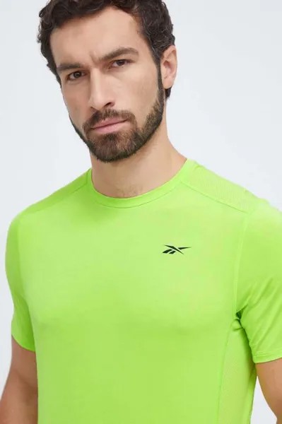 Тренировочная футболка Activchill Reebok, зеленый