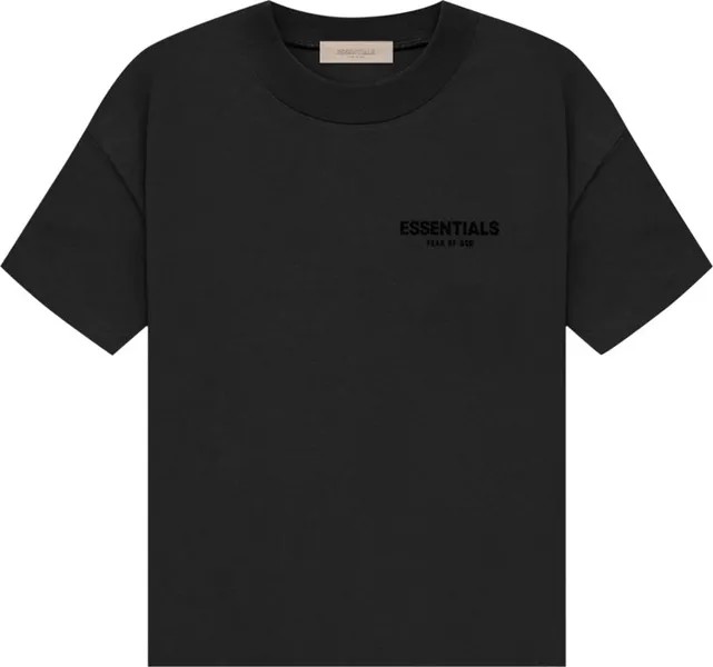 Футболка Fear of God Essentials Tee 'Stretch Limo', черный