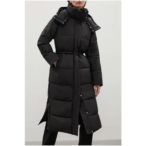 Пальто женское Finn Flare, цвет: черный FWC11000_200, размер: XL