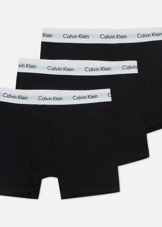 Комплект мужских трусов Calvin Klein Underwear 3-Pack Boxer Brief, цвет чёрный, размер L