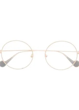Moncler Eyewear очки в круглой оправе