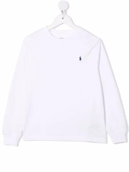 Ralph Lauren Kids толстовка с вышитым логотипом
