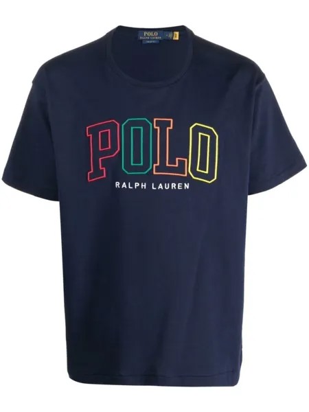 Polo Ralph Lauren футболка с логотипом, синий
