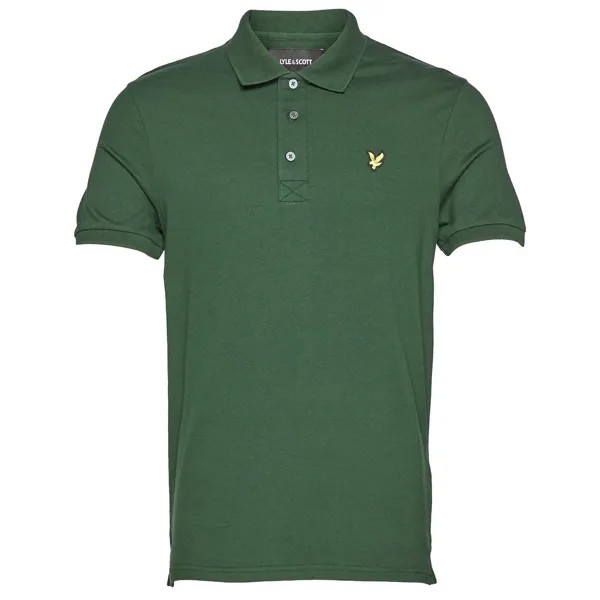 Поло Lyle & Scott Plain, зеленый