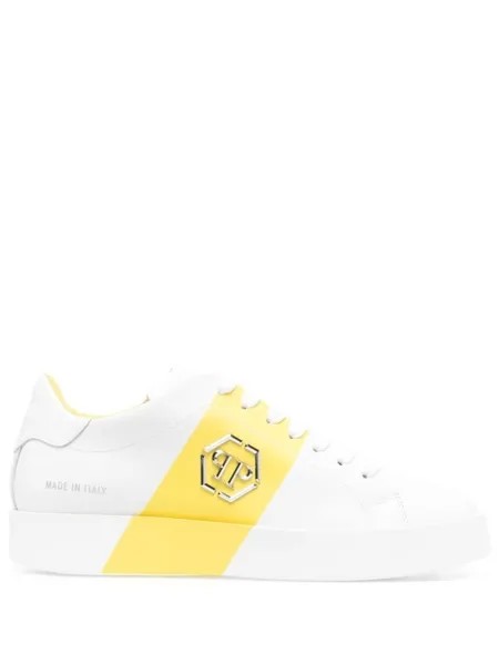 Philipp Plein кеды Hexagon, белый