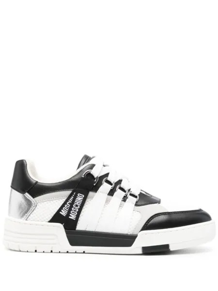 Кроссовки Moschino Logo MA15174G1IMM5, белый/черный