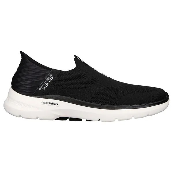 Мужские прогулочные туфли Skechers 216278_BLK Черные слипоны