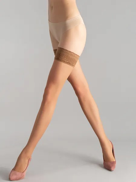 Чулки женские Giulia EMOTION 20 бежевые 3-4 (M/L)
