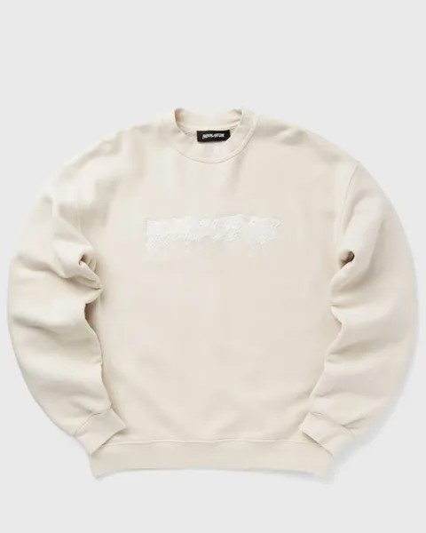 Толстовка Fucking Awesome Doily Stamp Crewneck, кремовый