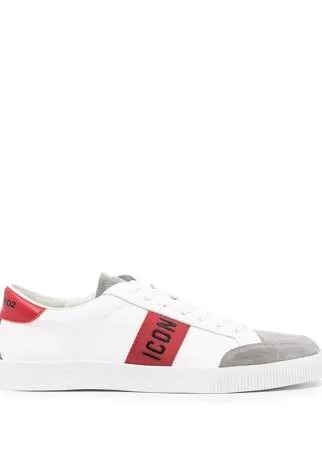 Dsquared2 кеды Icon со вставками
