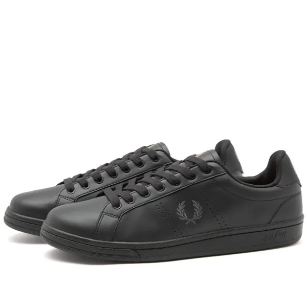 Кожаные кроссовки Fred Perry B721, черный/бронзовый