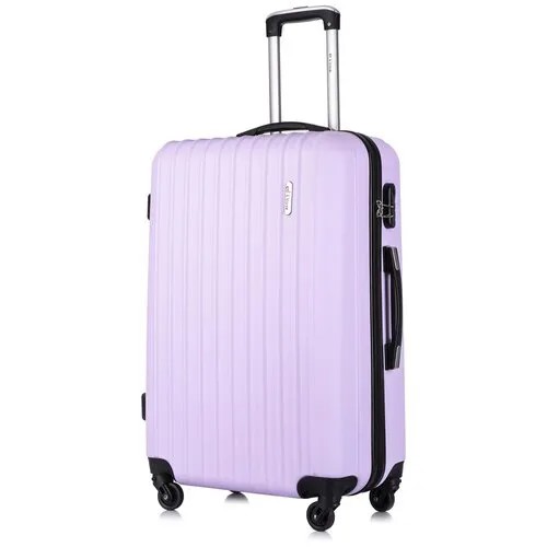 Умный чемодан L'case Krabi Krabi, 94 л, размер L, фиолетовый, лиловый