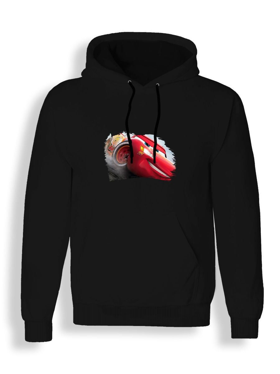Худи унисекс СувенирShop Тачки/Cars/Молния Маккуин 8 черное S
