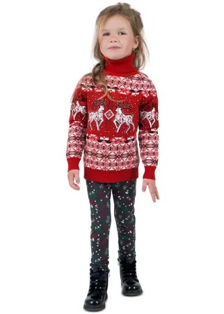 Леггинсы Leader Kids Новый год