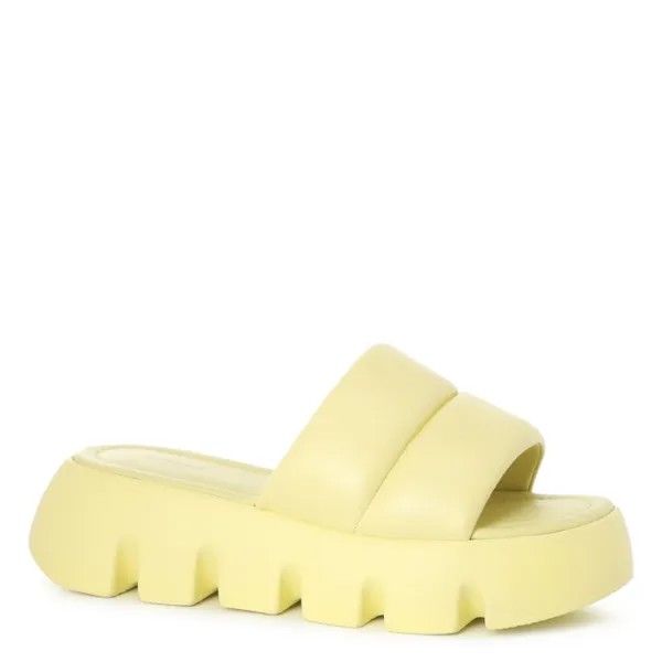 Сланцы женские Tendance H8336-01 желтые 40 EU