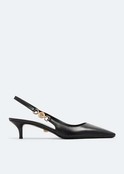 Туфли Versace Medusa '95 Slingback, черный