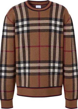 Burberry джемпер в клетку