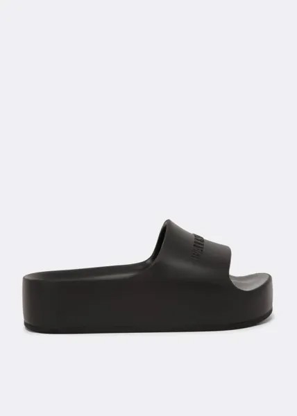 Сандалии BALENCIAGA Chunky sandals, черный