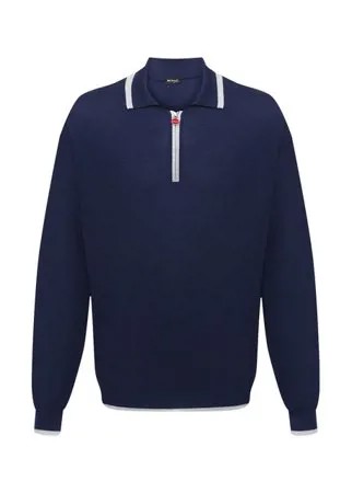 Поло из кашемира и шелка Kiton