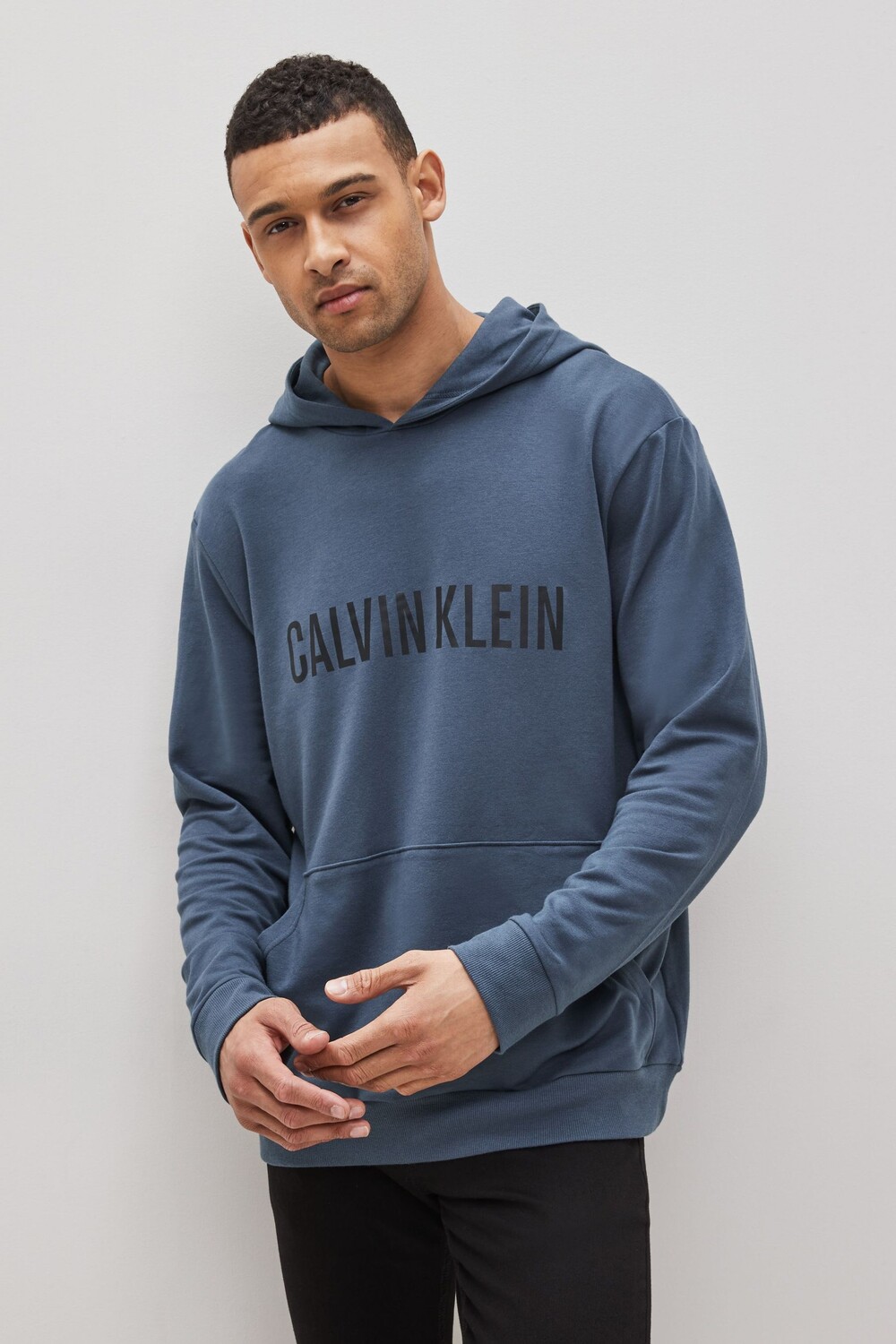 Синий худи Intense Power Lounge Calvin Klein, синий