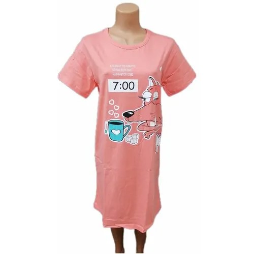 Сорочка Свiтанак, размер 46, коралловый
