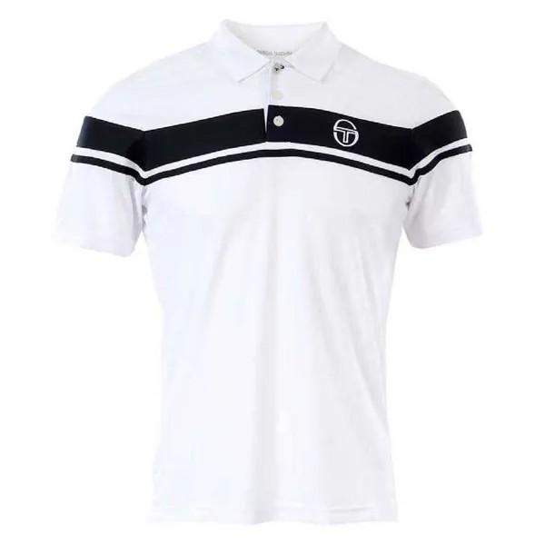 Поло с коротким рукавом Sergio Tacchini Youngline Pro, белый