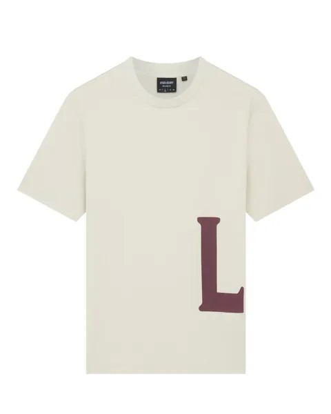 Футболка Lyle & Scott, крем