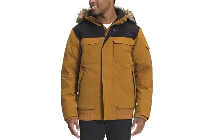 THE NORTH FACE Мужской пуховик, цвет Brown