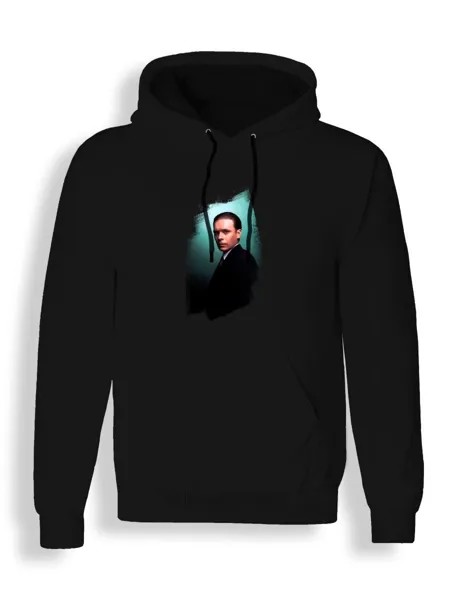 Худи унисекс СувенирShop Бригада/Саша Белый/Космос/Пчела/Фил 12 черное L