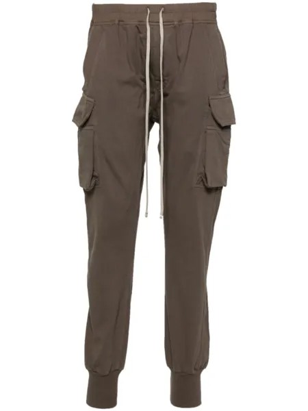 Rick Owens DRKSHDW спортивные брюки карго Mastodon Cut, коричневый