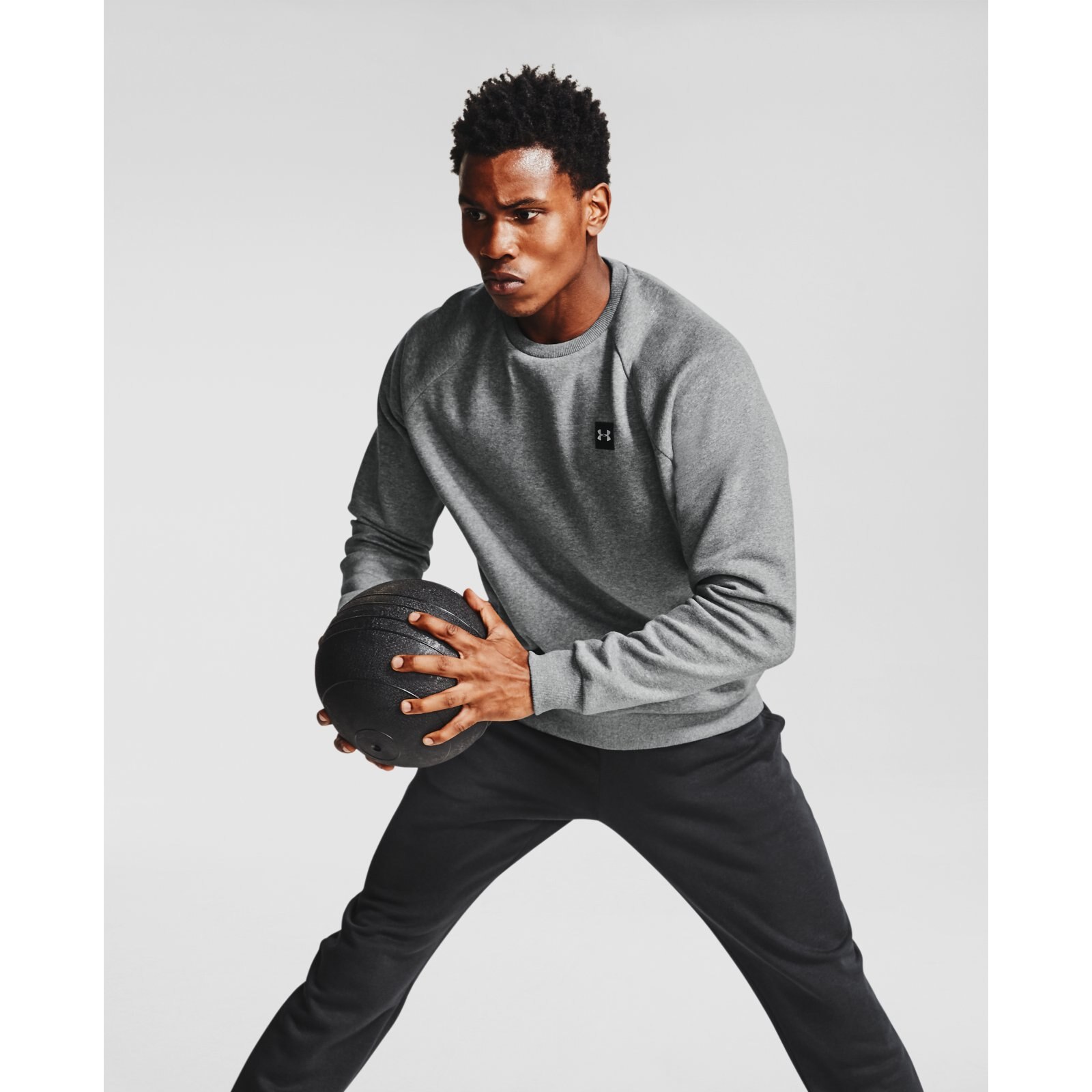 Свитшот мужской Under Armour 1357096-012 серый L