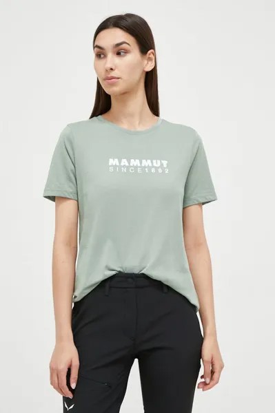 Спортивная футболка Core Mammut, зеленый