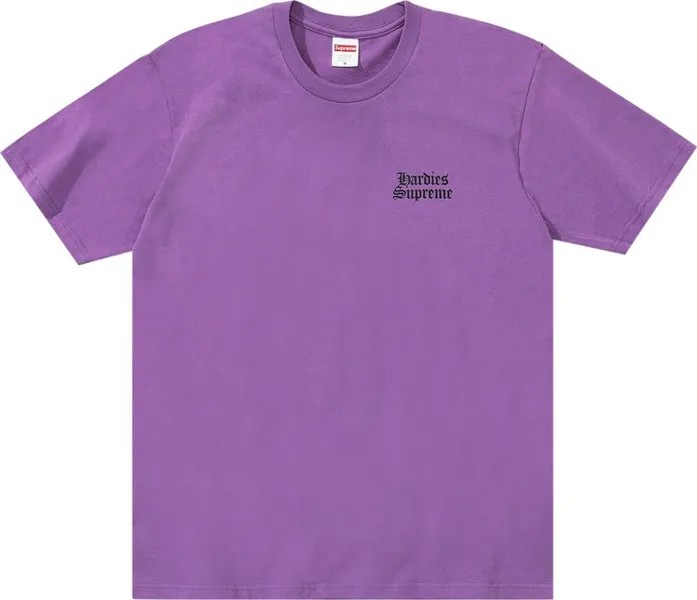 Футболка Supreme x Hardies Dog 'Purple', фиолетовый