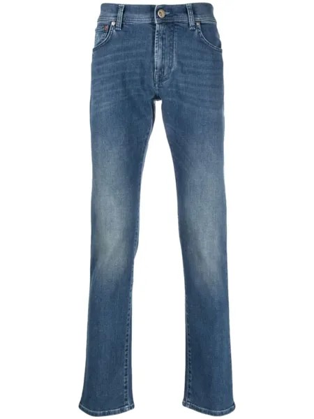 Corneliani прямые джинсы, синий