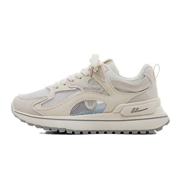 Кроссовки WARRIOR Chunky Sneakers Women's Low-top Gray, серый