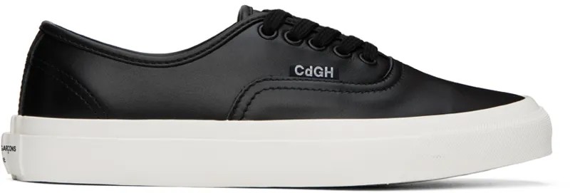 Черные кроссовки со вставками Comme des Garçons Homme