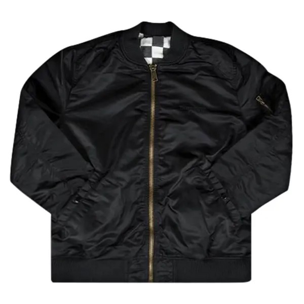 Куртка Supreme Reversible Checkered MA-1, чёрный